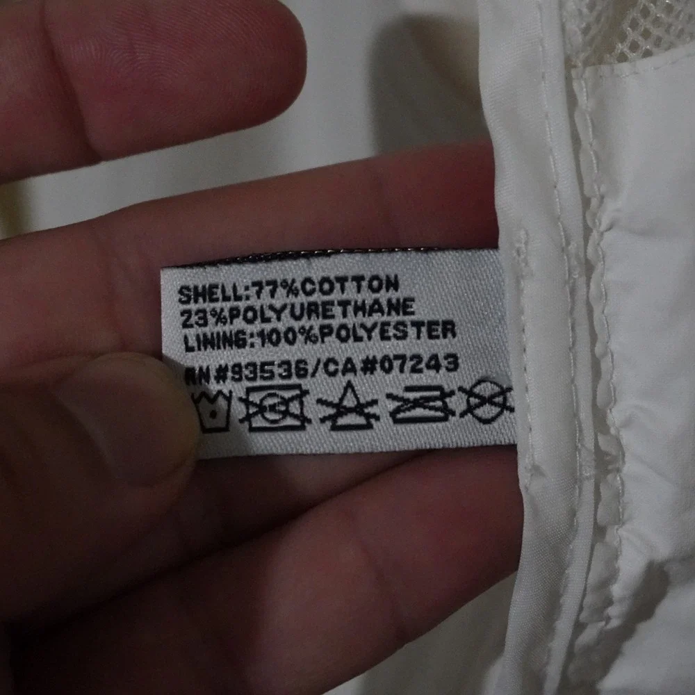 Ecko Unltd Mens‎ White Full Zip Lightweight Jacket Medium Layering